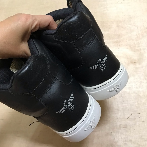 Creative Recreation High Top Sneakers Size 13 Black Leather - Picture 5 of 10